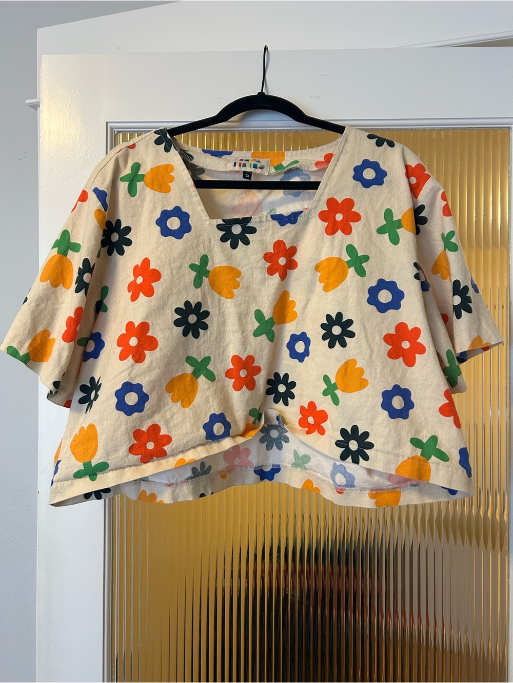 Ersa Fibers Floral Frankie Top